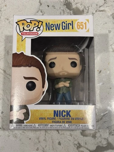 Funko Pop! Vinyl New Girl Nick 651 Multicolor Television Theme Vinyl Figure