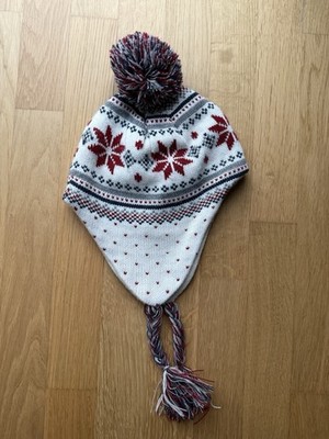 Laura T. Collection Norway, Trapper-Mütze, Größe: 56, , Rot/Weiß/blau Winter