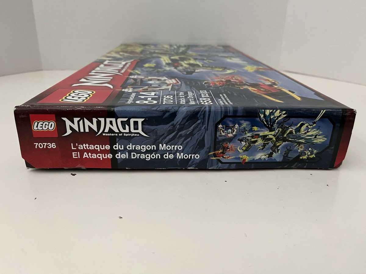 LEGO 70736 NINJAGO: Attack of the Morro Dragon No Legos