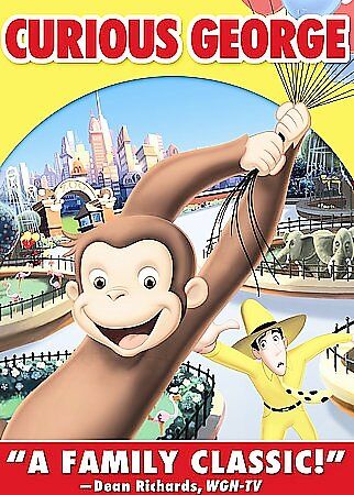 Curious George (DVD, 2006, Full Frame) NEW, Sealed - Picture 1 of 1