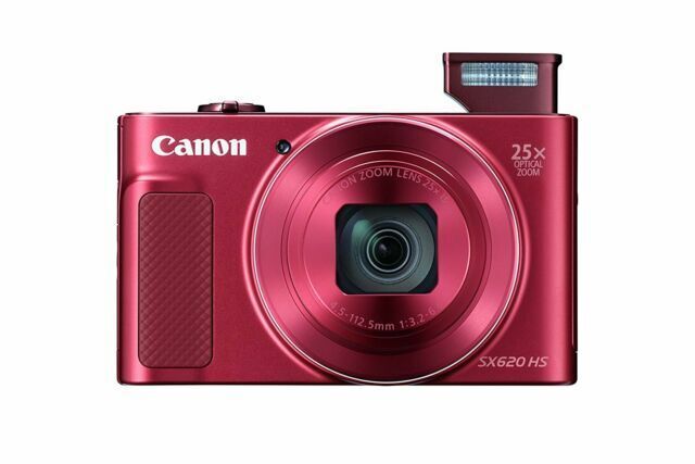 Canon+PowerShot+SX+HS+.2MP+Digital+Camera+ +Red for sale