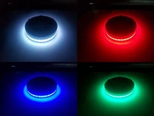 LED RGB JL Audio 6.5" Marine MX Ser (2) Boat Speaker Spacer Rings King Starboard