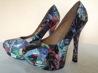 Ladies / Girls Comic Book Shoes Made To Order Ladies / Girls Comic Book Shoes Made To Order