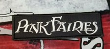EMBROIDERED PINK FAIRIES ROCK BAND PATCH Please Read Ad