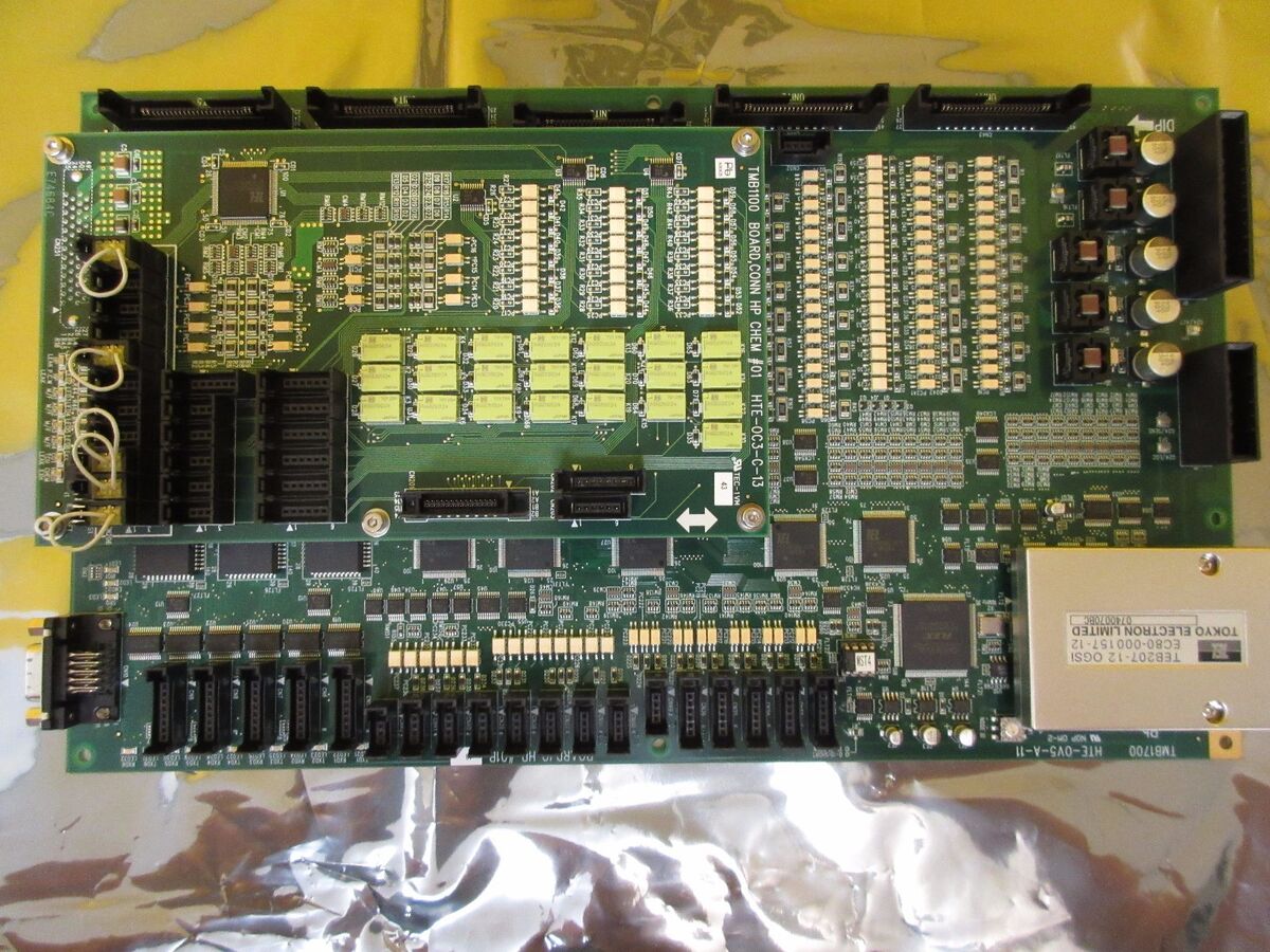 TEL Tokyo Electron HTE-OV5-A-11 HP #01 HTE-0C3-C-13 PCB TEL Tokyo Electron HTE-OV5-A-11 HP #01 HTE-0C3-C-13 PCB