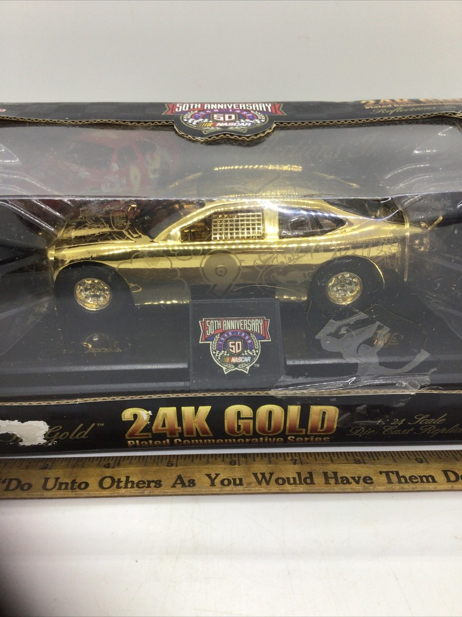Racing Champions - 24K GOLD 1:24 LAKE SPEED #9 - NASCAR 50th