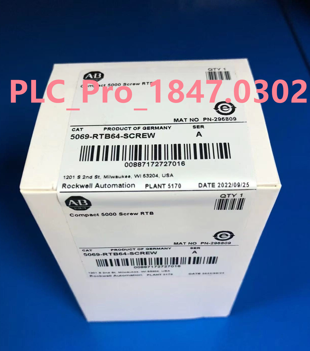 1PCS Brand New 5069-RTB64-SCREW /A Compact 5000 Screw RTB