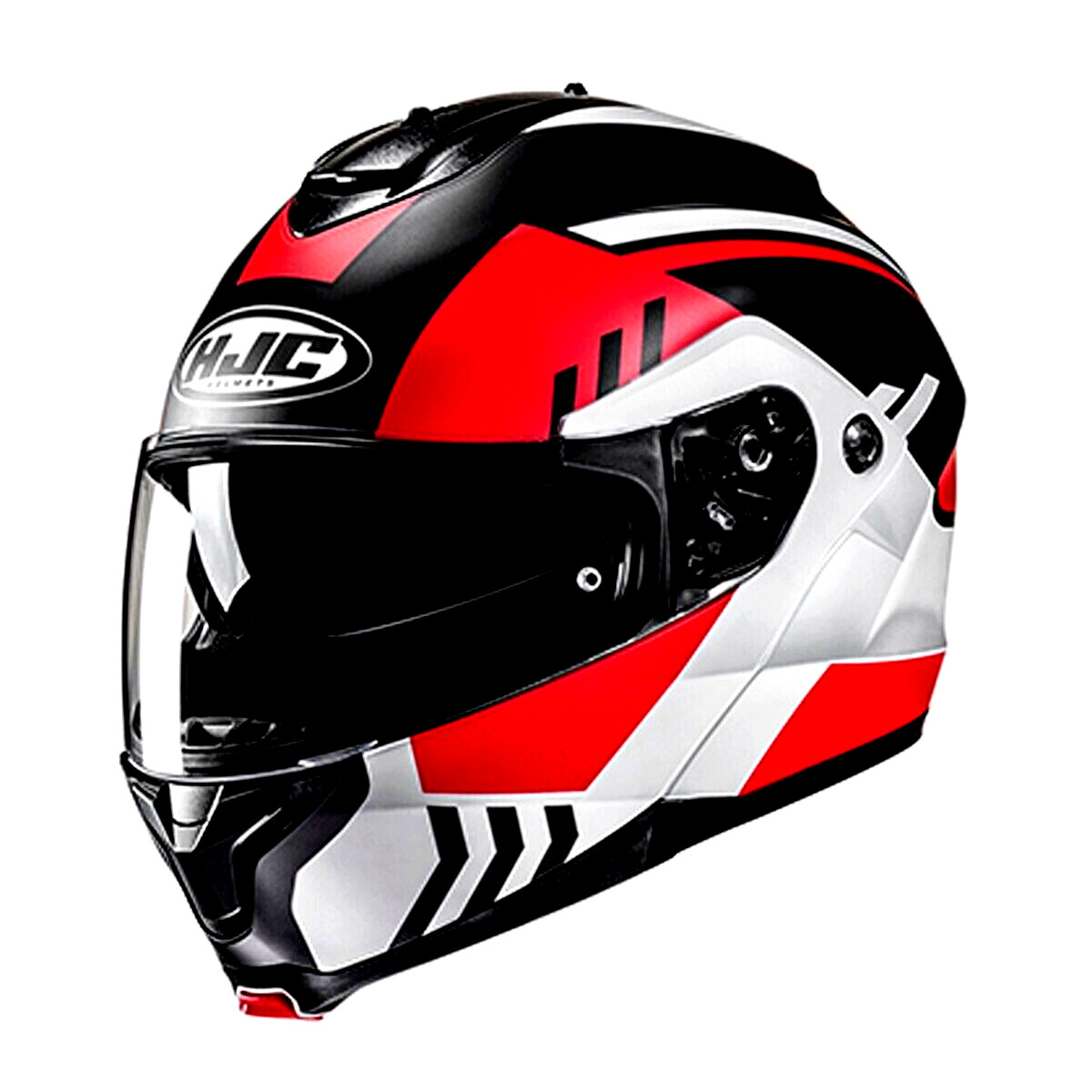 HJC C91 Kaon Motorcycle Helmet Modular Sunscreen Red SM Small C-91 USA DOT