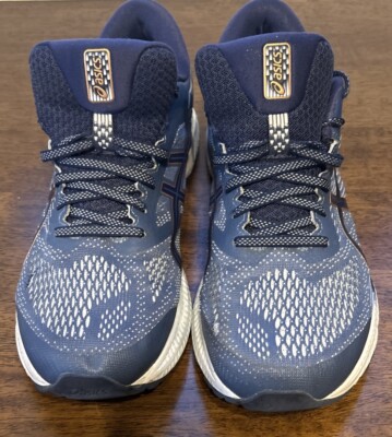 ASICS Kayano Men’s Size 12 F450919 Running Shoes Sneakers Blue Orange