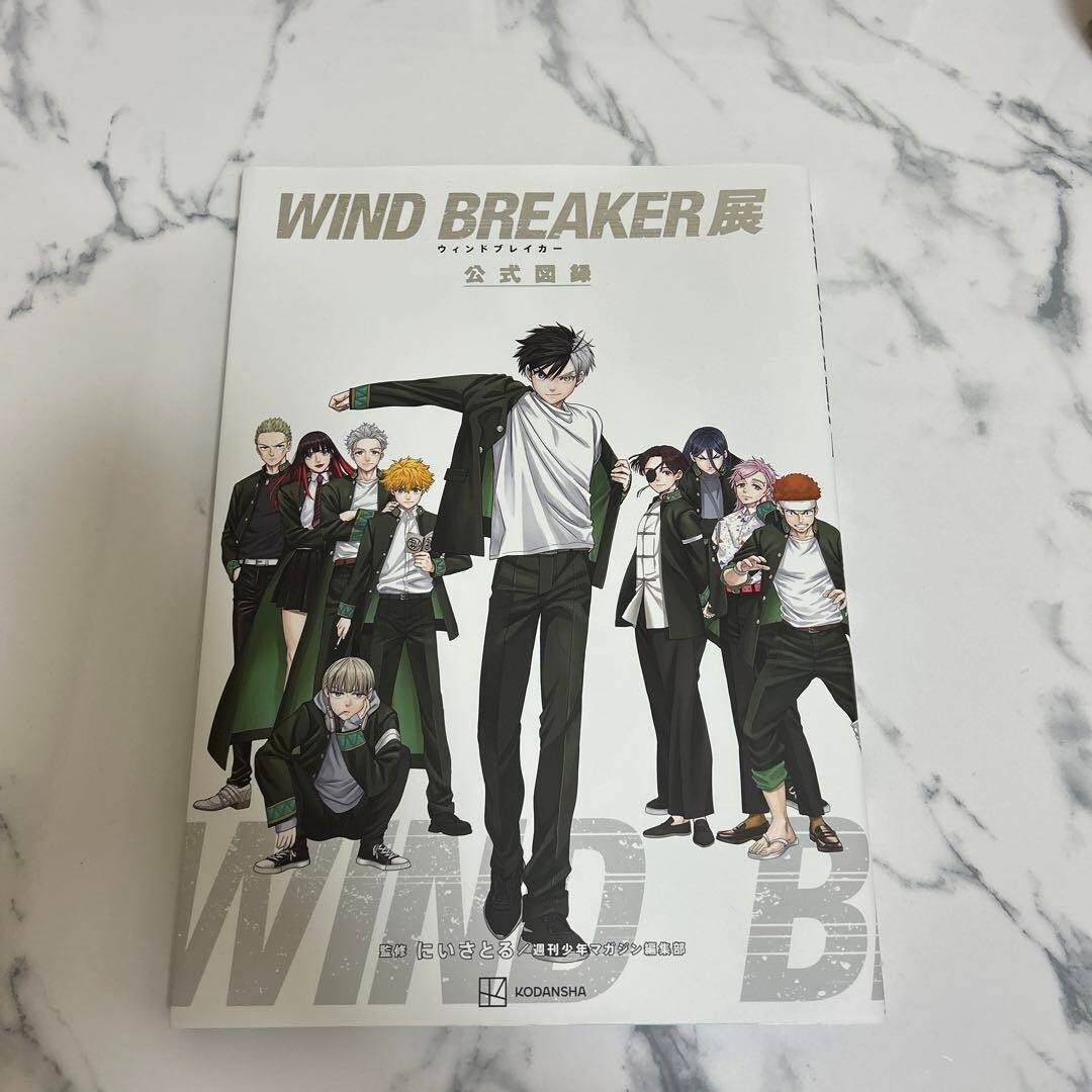 Windbreaker Original Art Exhibition Official Pamphlet Book Japan