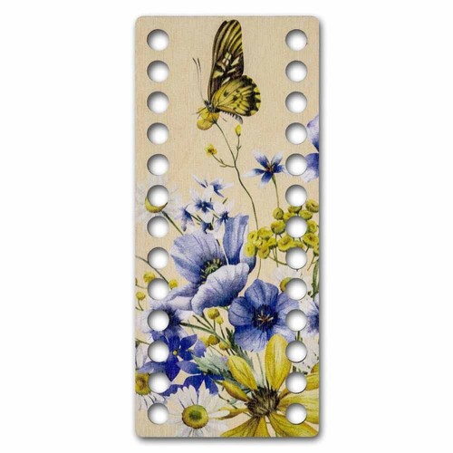 Organizer for cotton floss "Wildflowers", Embroidery organizer , Floss holder - Picture 2 of 5