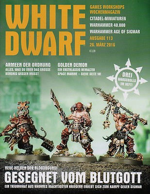 Auswahl: White Dwarf-Ausgabe Nr.61-120-Games Workshop-ab 2014 wöchentlich-weekly