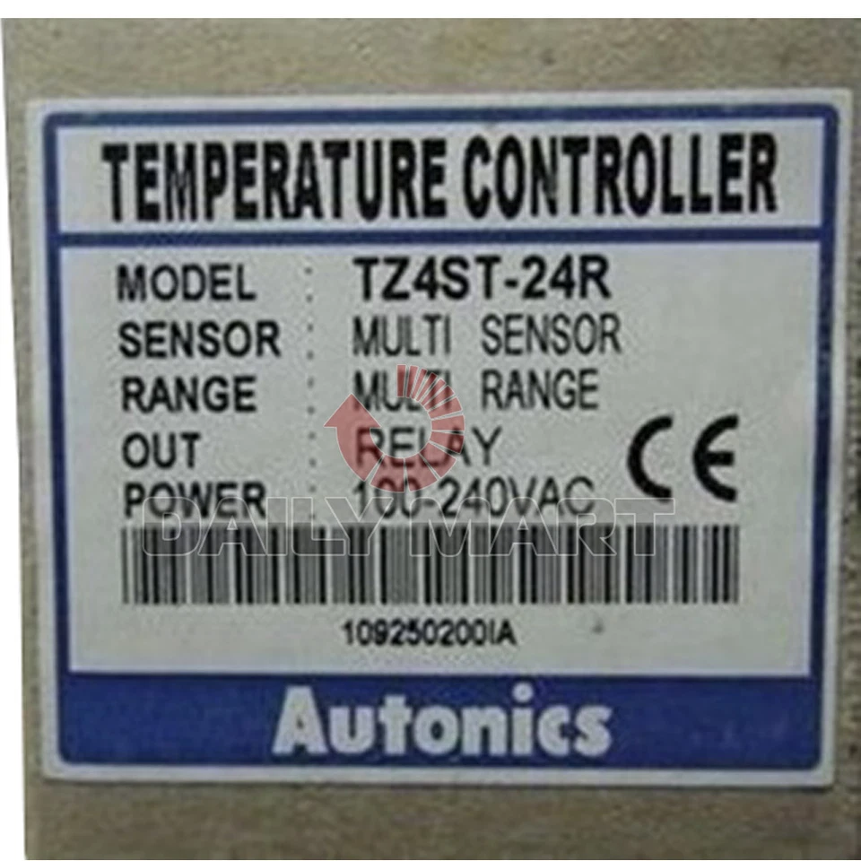 New Autonics TZ4ST-24R Temperature Controller, 1/16 DIN, Digital Relay Output