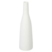 Vase FüR Blumen Blumenvase Dekovase Wasserdicht Keramik Weiß Rund H 27 Cm