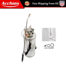 2 Gallon Stainless Steel Sprayer 8L Hand Pump Sprayer Garden Cleaning  ﻿