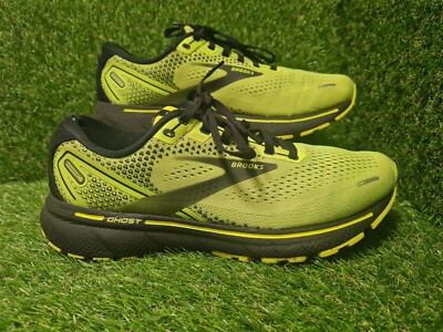 BROOKS 14 GHOST #1103691D770 MEN RUNNING SHOES SIZE NEON