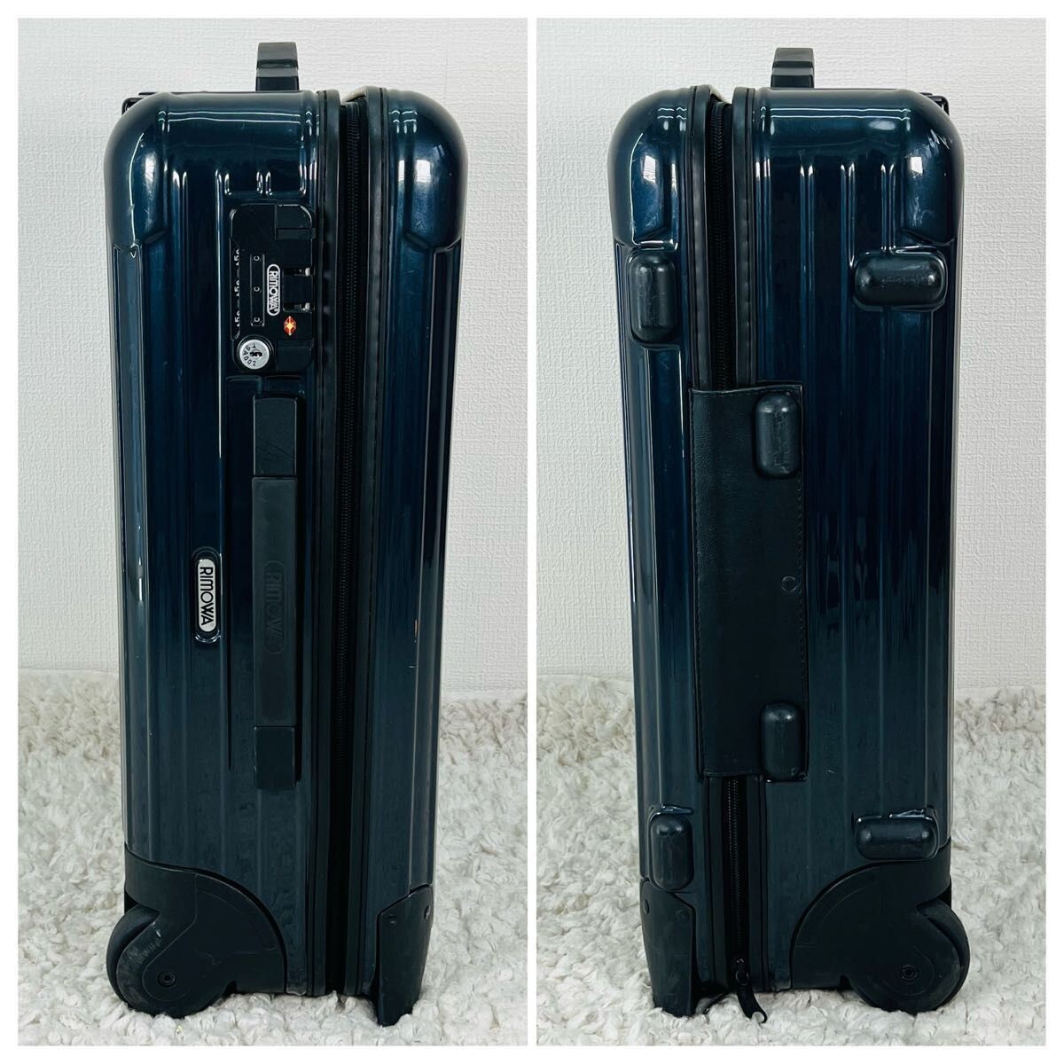 Rimowa Salsa 35L Navy 2-wheels Carry Case Suitcase | eBay