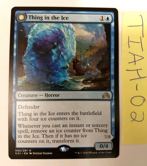 MtG Thing in the Ice Awoken Horror Shadows Over Innistrad (Magic
