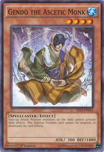 Gendo the Ascetic Monk - SHVI-EN041 - Common - 1st Edition x3 - Near Mint