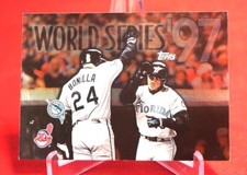 Gary Sheffield 1997 World Series Topps Baseball Card #279