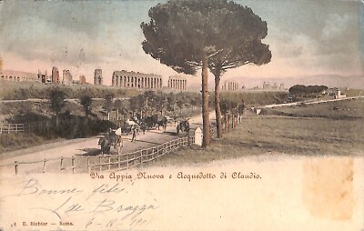 ab3104 - VINTAGE POSTCARD - Rome City - Via Appia Nuova