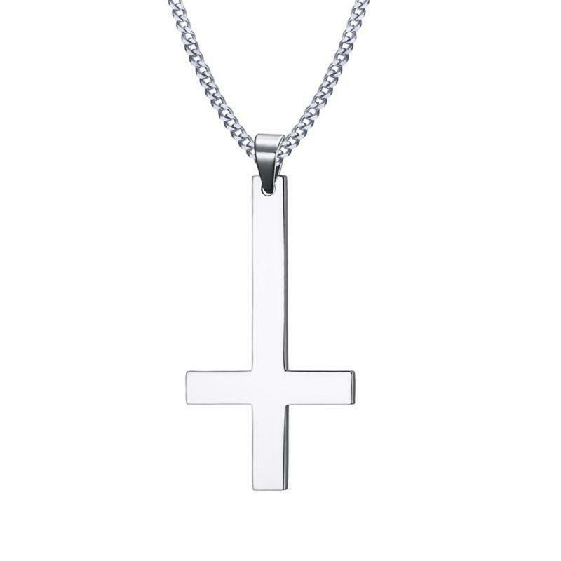 希少PEEL&LIFT / INVERTED CROSS NECKLACE - ネックレス