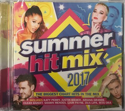 V/A - Summer Hit Mix 2017 (2xCD) New Sealed Katy Perry Justin Bieber 