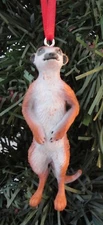 Meerkat Wild Animal Custom Christmas Ornament