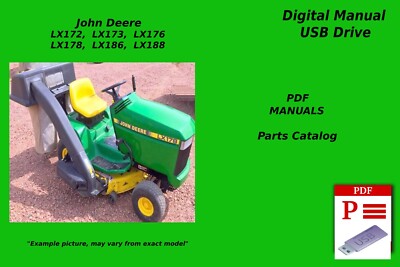 Kit Ruote Ponte Adatto Per John Deere LX172 LX173 LX176 LX178 38 - Foto 10