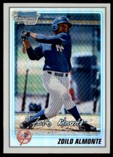 2010 Bowman Chrome Prospects Refractors Zoilo Almonte 1st RC /500 Yankees
