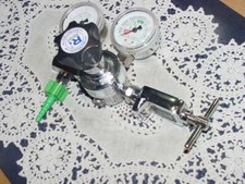 Responsive Respiratory 120-1400 Medical Oxygen Regulator, 1/32 to 1/2 LPM NEW