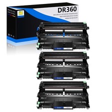 3 PACK DR360 Drum For Brother DR-360 DCP-7030 DCP-7040 DCP-7045N MFC-7345N