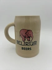 Delirium Crockery 33cl Belgian Beer Earthenware Jug Pot Brand New Craft Ale Bar