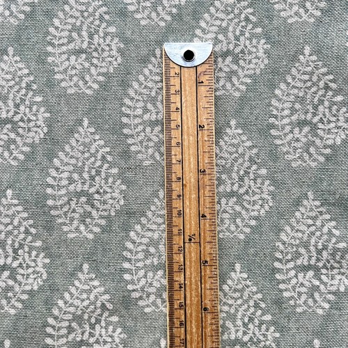 BAGRU Block print Linen blend Fabric, 140cm wide, Price per 1/2m - Picture 14 of 20