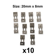 10x Steel English German French Suspension Springs Clock Pendulum 20mm x 8mm New