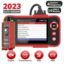 Check Engine OBD2 Scanner Transmission ABS SRS Code Reader Diagnostic Scan Tool