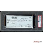 Johnny Unitas Signed Autographed Personal Check PSA DNA Gem Mint 10