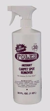 FOLEX Carpet Spot Remover Cleans Stains Grease Ink Upholstery Clothes MORE 32oz 
