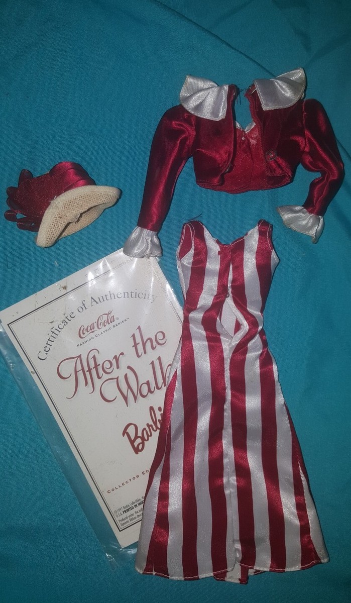 VTG Barbie Doll Dress Coca-Cola COKE Classic 1800's