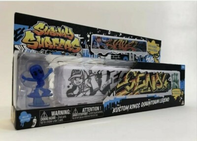 Subway Surfers Kustom Kings Downtown Legend Train Design & Color W/Markers + Fig