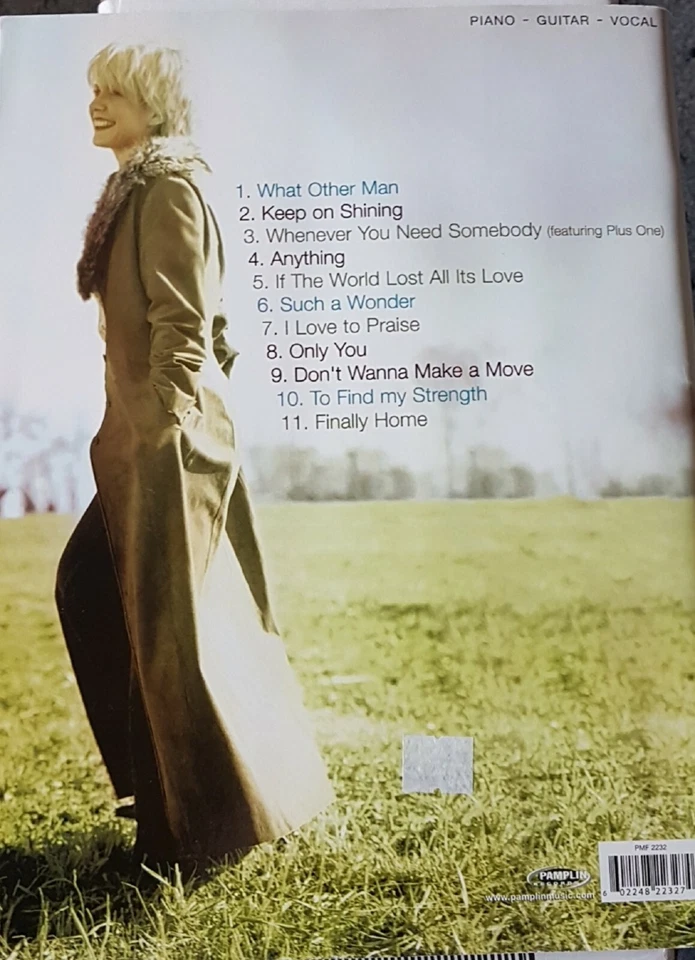 Natalie Grant Stronger Guitar Vocal Piano Sheet Music Book - Image 4 of 4