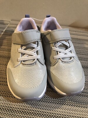 Toddler Ari Wide Width Apparel Sneakers - Cat & Jack  - Silver PICK YOUR SIZE