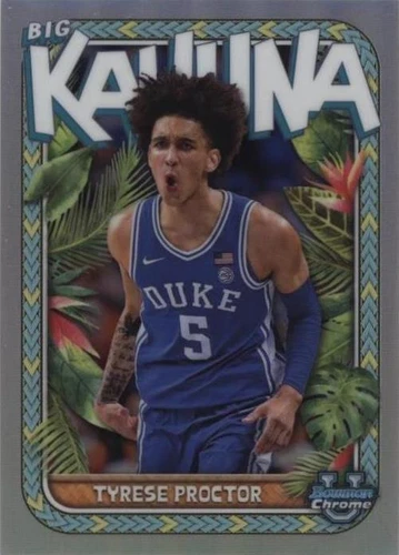 2023-24 Bowman University Chrome - Tyrese Proctor #BK-4