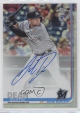 2019 Topps Chrome Rookie Auto Refractor 447/499 Austin Dean #RA-AD Auto dc5
