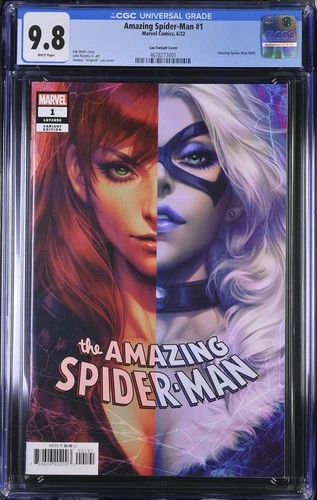 Amazing Spider-Man #1 Stanley 'Artgerm' Lau Mary Jane Black Cat Variant CGC 9.8