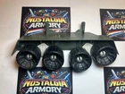 New ListingVtg 1987 Hasbro GI Joe Defiant Gantry Crawler Part Wheels & Tread Fender #1