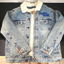 Taylor Swift Sherpa Lined Jean Jacket S - Cle...