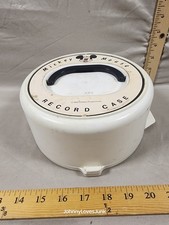 Antique Disney Mickey Mouse Club 45's Record Case Holder Travel