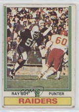 1974 Topps Ray Guy #219 HOF 0in6