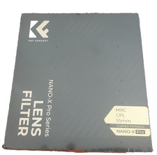 K&F Concept Nano X-Serie Polfilter 55mm CPL Filter Polarisationsfilter MRC